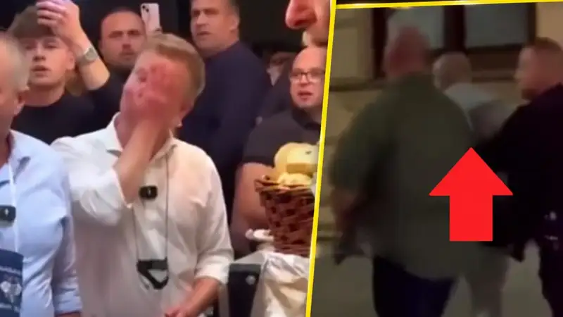 Újabb fejlemény Magyar Péter lelocsolásáról, előkerült a videó, hogy mi történt előtte
