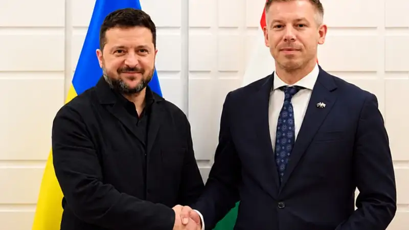 Zelenszkij rendkívüli bejelentést tett, miután Magyar Péterrel találkozott