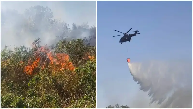 Most érkezett: Felszálltak a honvédség helikopterei, akkora a baj