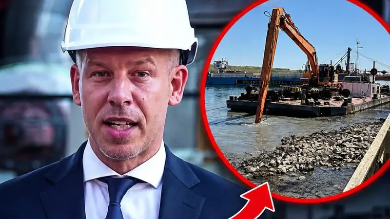 Friss képek érkeztek: megállás nélkül épül a paksi fenékküszöb, érdekes dolgot szúrtak ki