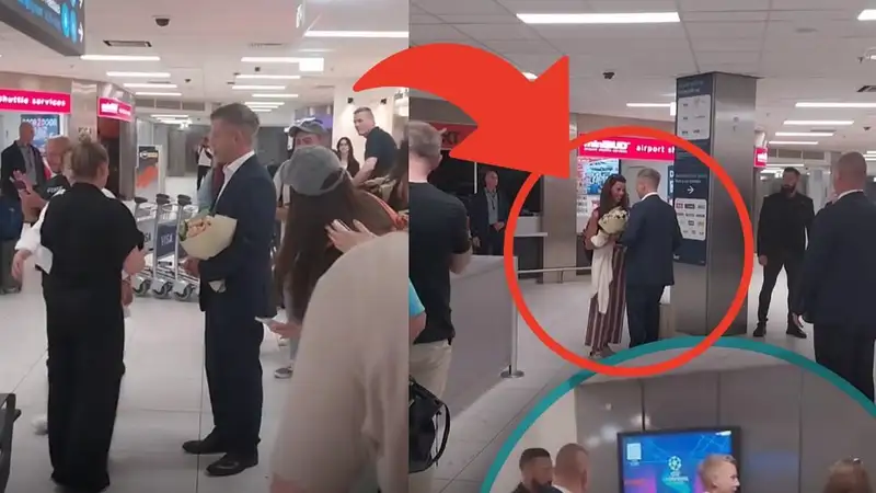 Megható pillanat: Magyar Péter a reptéren várta a barátnőjét, amikor megérkezett mindenki elnémult.