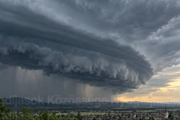 Érkezik a vihar újabb hulláma: Fél országra riasztást adtak ki, ezeket a megyéket érinti: