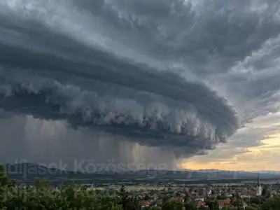 Érkezik a vihar újabb hulláma: Fél országra riasztást adtak ki, ezeket a megyéket érinti: