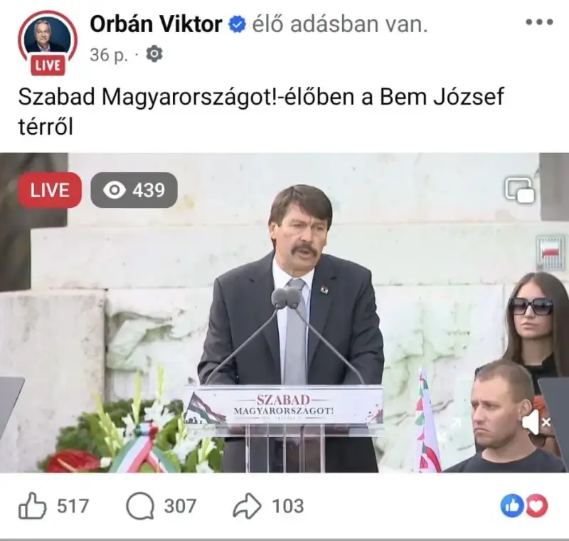 Csúnyán lebőgött a fideszes zászlósmenet, ezt nézzétek