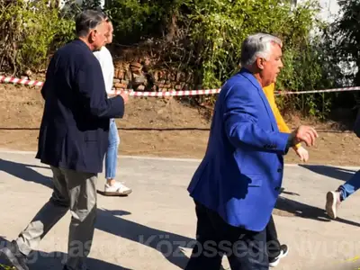 Orbán Viktort ellentüntetők fogadták: Úgy beszóltak neki, a reakcióját nézzétek!