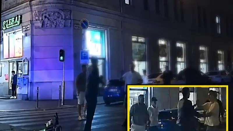 Szabadlábra helyezték az angol férfit, aki egy gyanútlan járókelőre támadt Budapesten