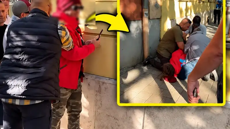 Videón a Magyar Pétert tojással megcélzó férfi elfogása, nem hiszed el mi történt utána