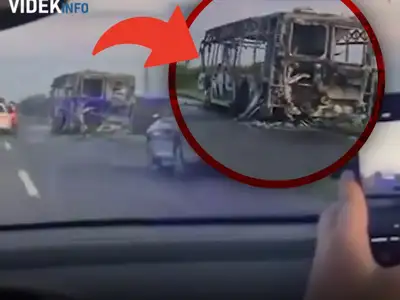 Rohantak a tűzoltók: menet közben gyulladt ki egy menetrend szerinti busz