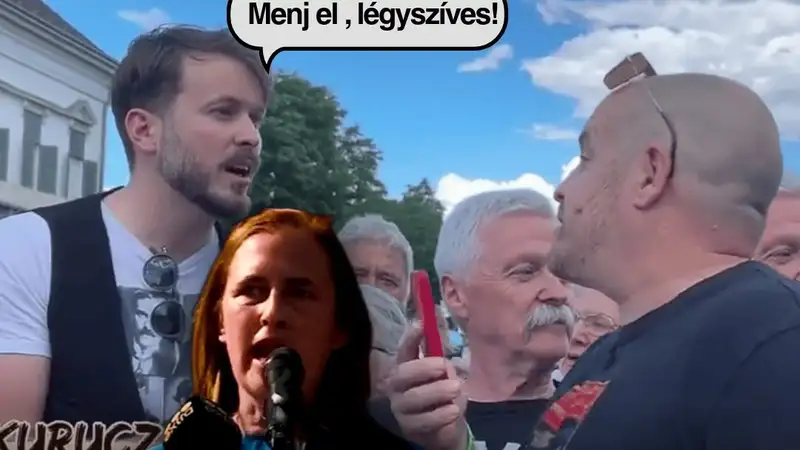 Brutálisan kínos jelenetek a Sulyok-tüntetésen: Bedét már a szervezők is küldték volna, Skrabski Fruzsinát pedig kifújolta a saját közönsége