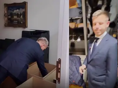 Magyar Péter bement Rogán minisztréiumába, lesokkolta amit ott talált