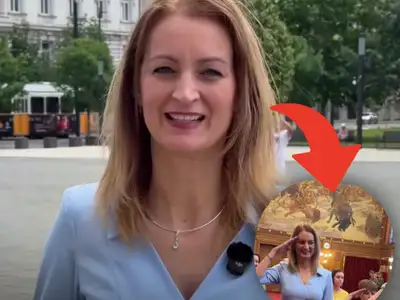 Ennyire még nem láttuk mosolyogni Forsthoffer Ágnest: olyan dolgot tett a Parlamentben, amire sokan nem számítottak