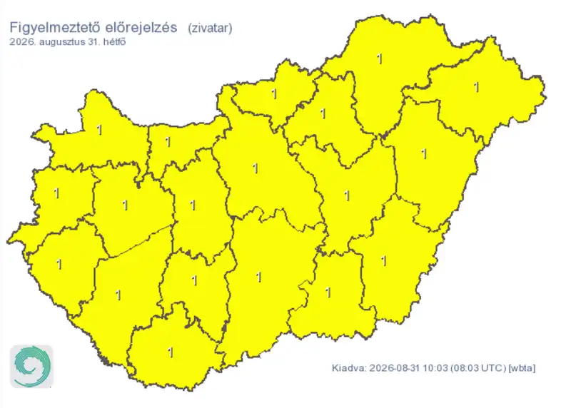 Óriási vihar közelít Magyarország felé: mutatjuk, hova, mikor ér