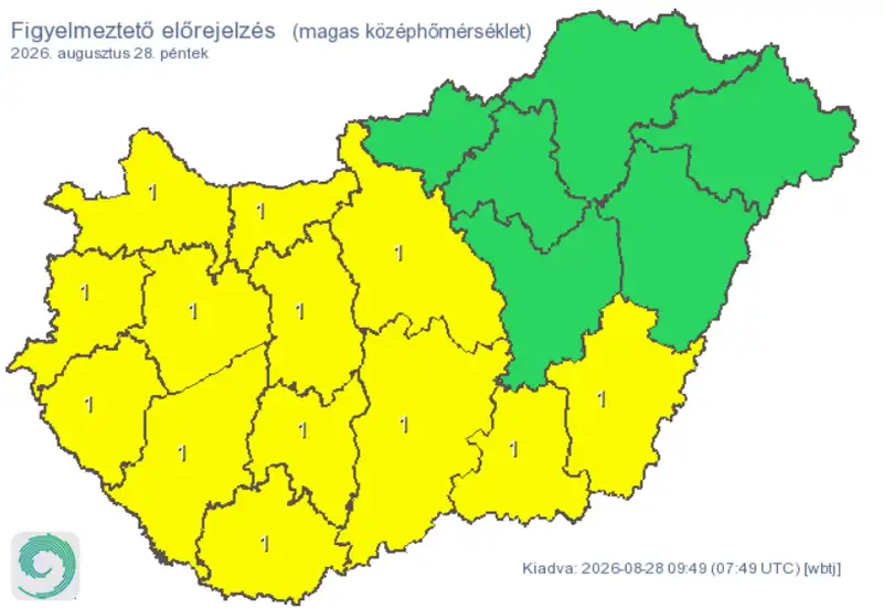 Brutális időjárás csap le az országra: ezt nem tesszük zsebre, 36 fok és szaharai por
