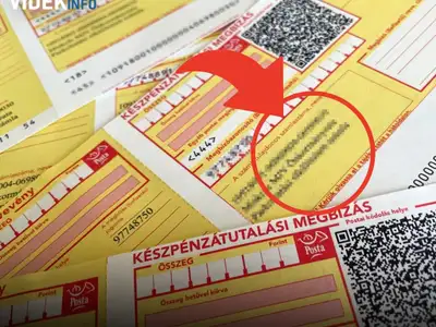 Változás: Pórul járhat az aki sárga csekken fizeti a rezsit!