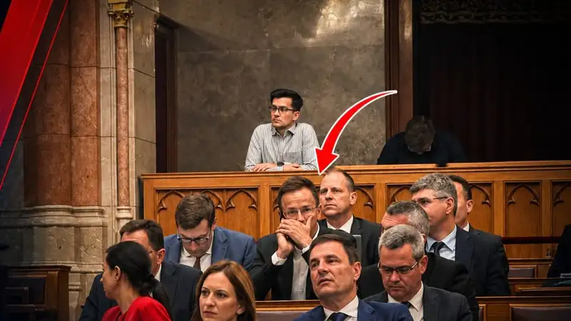 Szijjártó végre bement a parlamentbe, de úgy beégették, hogy az már kínos
