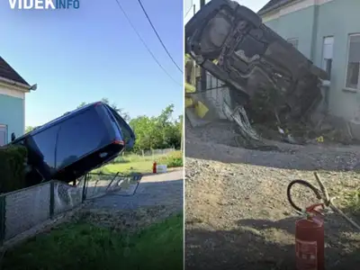 Részeg autós csapódott be a házba hajnalban, nem hiszed el ki volt a sofőr
