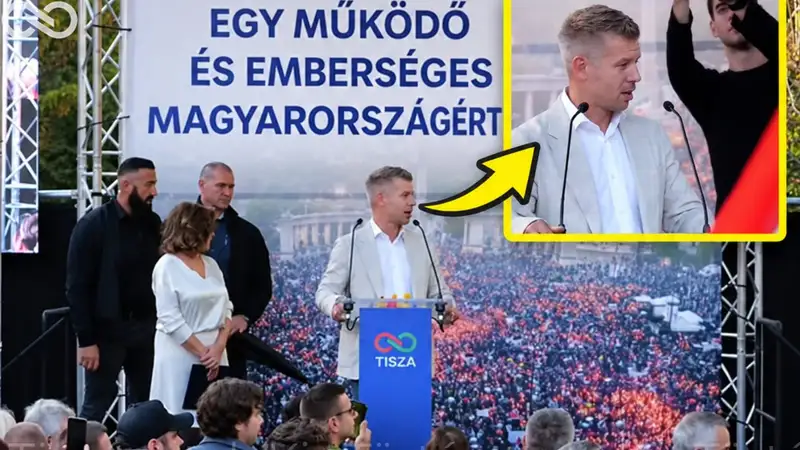 Botrány: Ismét megpróbálták leönteni, majd megdobálták Magyar Pétert