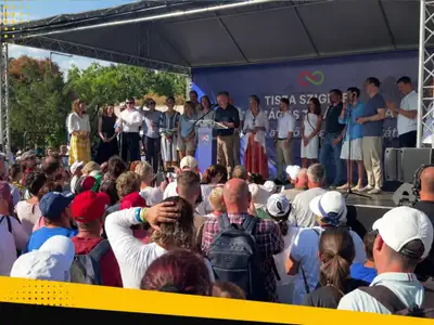 Magyar Péter olyat mondott a beszédében, hogy mindenki hangosan nevetni kezdett