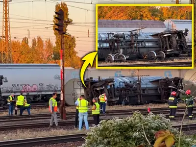 Most jött a hír: Kisiklott egy vonat Budapesten