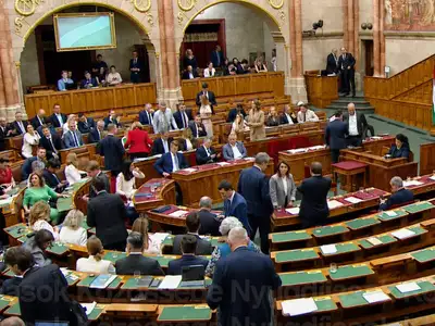 Újabb botrány a parlamentben: Egymást követték az események