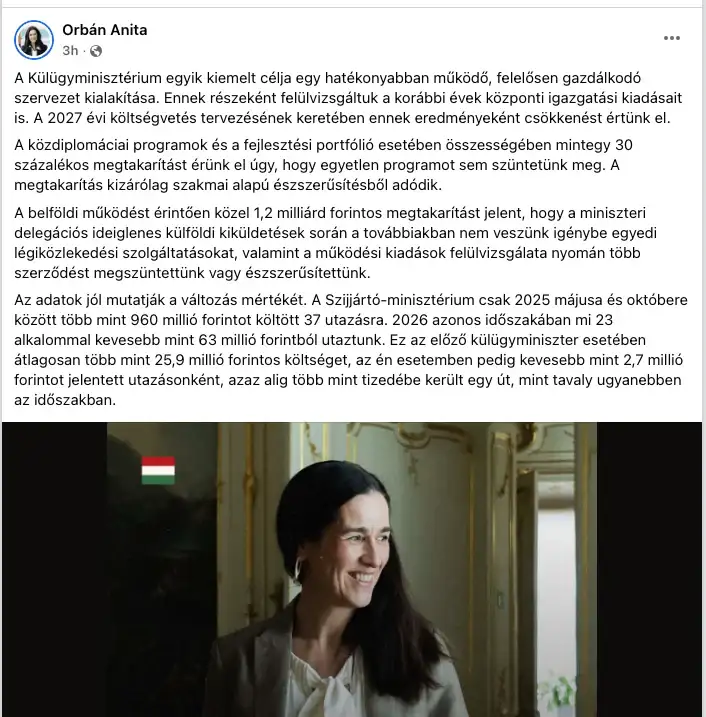 Orbán Anita felmosta a padlót Szijjártó Péterrel, miután kiderült a botrányos dolog