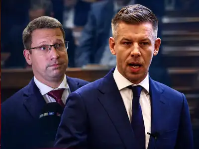 Kitört a botrány a parlamentben: Brutális összecsapás történt Magyar Péter és Gulyás Gergely között