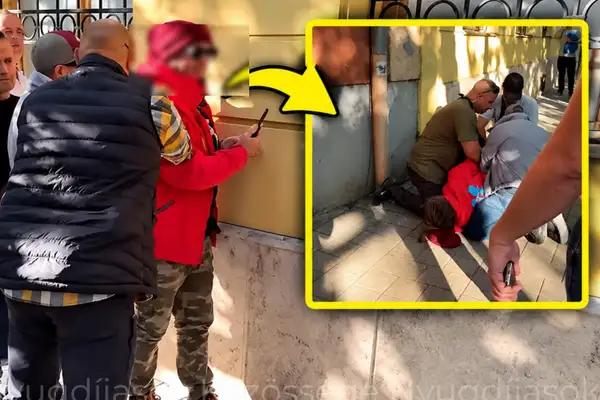 Videón a Magyar Pétert tojással megcélzó férfi elfogása, nem hiszed el mi történt utána