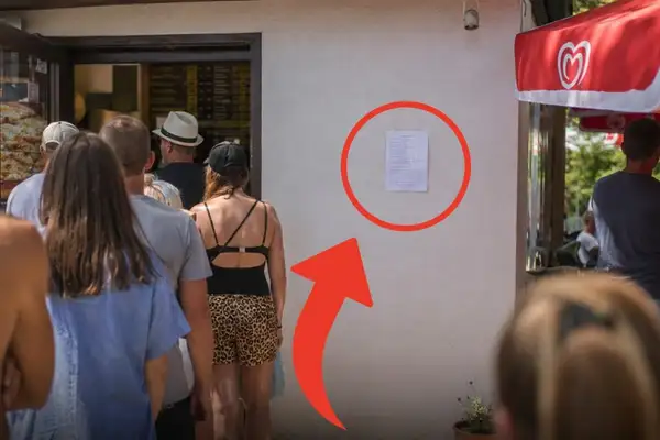 Balatoni lángososnál látták ezt a kiírást: a vendégek csak néztek, de nehéz vitatkozni vele