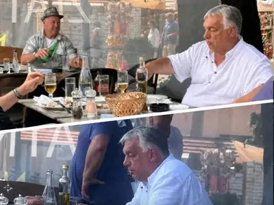 Előkerült Orbán, lesifotó buktatta le sörözés közben…nem hiszed el hol fotózták le!