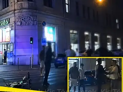 Szabadlábra helyezték az angol férfit, aki egy gyanútlan járókelőre támadt Budapesten