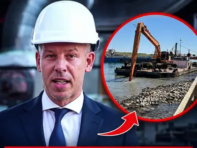Friss képek érkeztek: megállás nélkül épül a paksi fenékküszöb, érdekes dolgot szúrtak ki