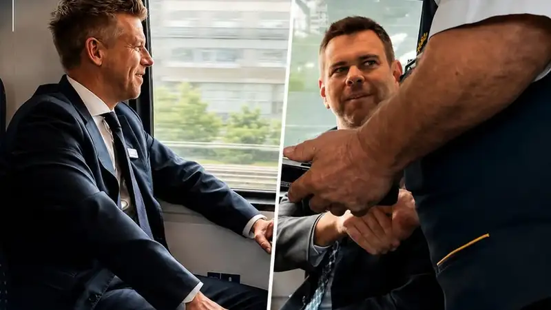 Azt nézd mit reagált Magyar Pétert és Vitézy Dávid amikor kérte a jegyüket a kalauz